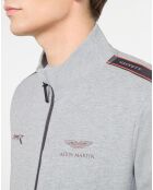 Sweat Galon Aston Martin Racing gris chiné