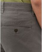 Short Chino Salo Coton Organic gris foncé