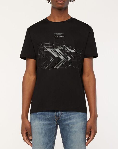 T-Shirt Program Aston Martin Racing noir