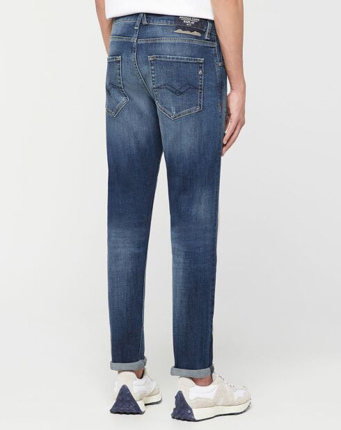 Jean Replay Broken Edge bleu moyen