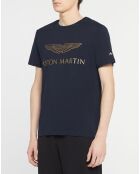 T-Shirt Logo Aston Martin Racing bleu marine