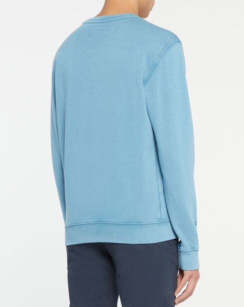 Sweat en Coton Organique Essentials Cn bleu clair