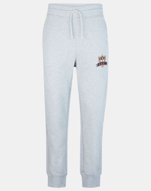 Jogging Blason gris clair