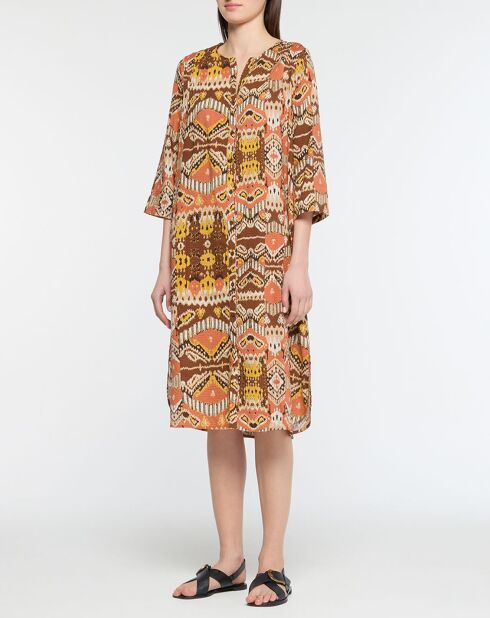 Mehrfarbiges Etosha-Kleid