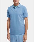 Polo 100% Coton Bio Regular Fit Basic bleu