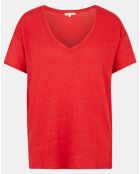 T-Shirt Lorelai rouge