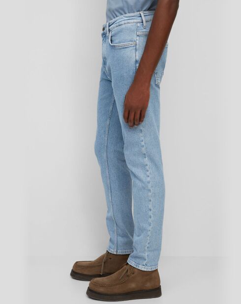 Jeans Skee Tappered in cotone biologico blu chiaro
