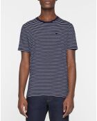 Blauw/wit matrozenshirt