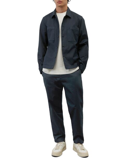 Blouson Léger Poche Plaquée bleu marine