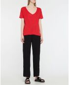 T-Shirt Lorelai rouge