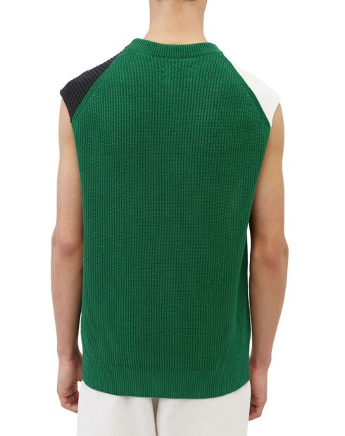 Pull 100% Lin Sans manches multicolore