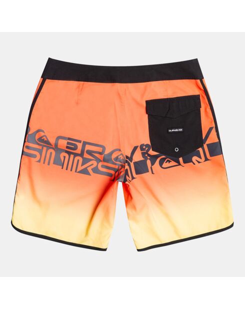 Short de Bain Everyday scallop 19 orange