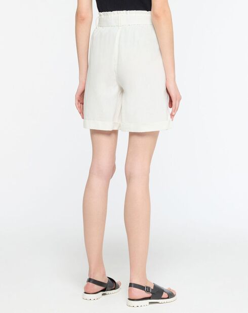 Short Cassis blanc