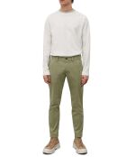 Pantalon Coton Bio Stig Tappered Leger kaki clair