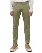 Pantalon Coton Bio Stig Tappered Leger kaki clair