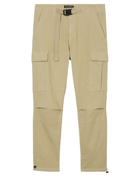 Pantalon cargo Belsbo kaki clair