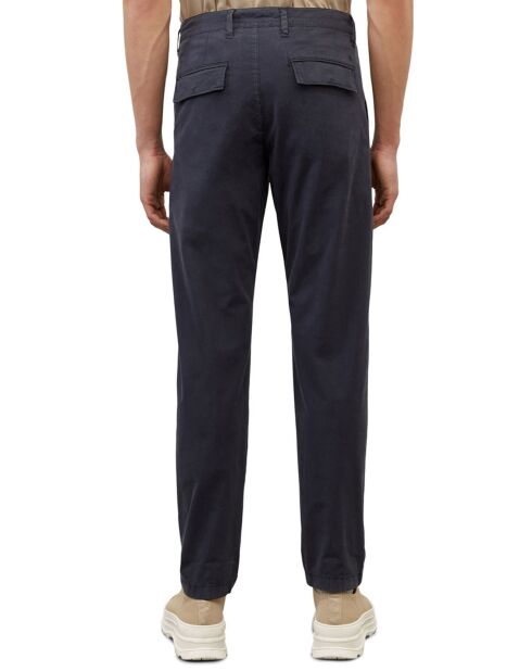 Pantalon Osby Chino Tapered Coton Bio bleu marine