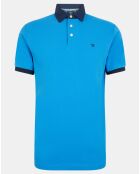 Polo Regular Fit bleu moyen