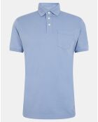 Polo Regular Fit Jersey bleu ciel