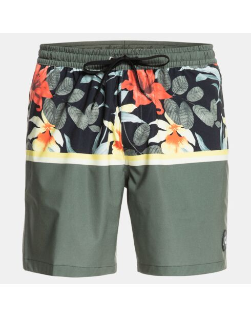 Short de Bain Ocean division volley 17 kaki