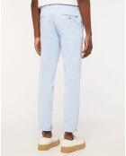 Pantalon Chino Slim Fit Kensington bleu clair