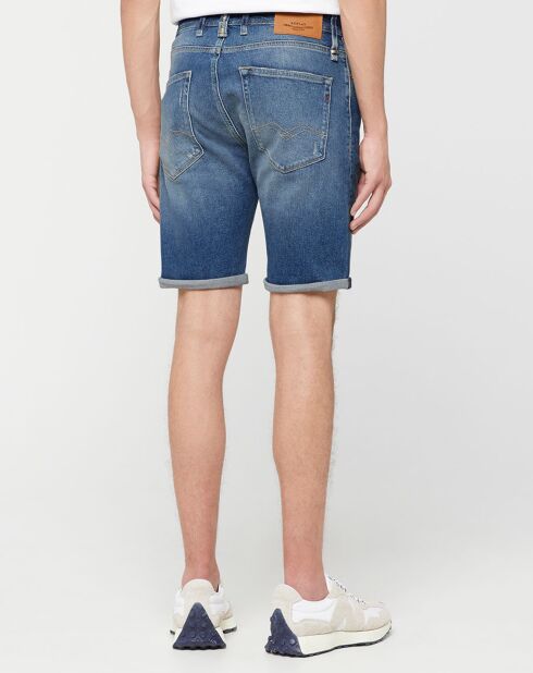 Short en Jean Destroy bleu moyen