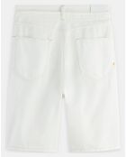 Short en Jean Regular Fit Strand Loose blanc