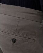 Pantalon Coton Bio Stig Tappered Leger gris foncé