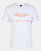 T-Shirt Logo Aston Martin Racing blanc