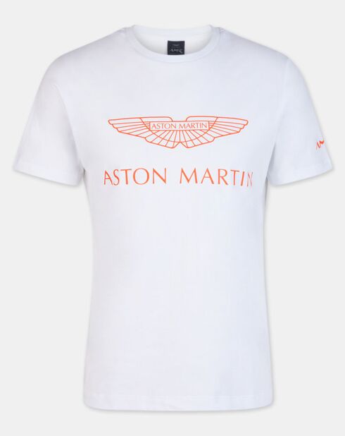 T-Shirt Logo Aston Martin Racing blanc