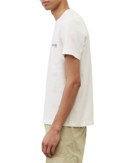 T-Shirt manches courtes Coton Organic Logo Poit blanc