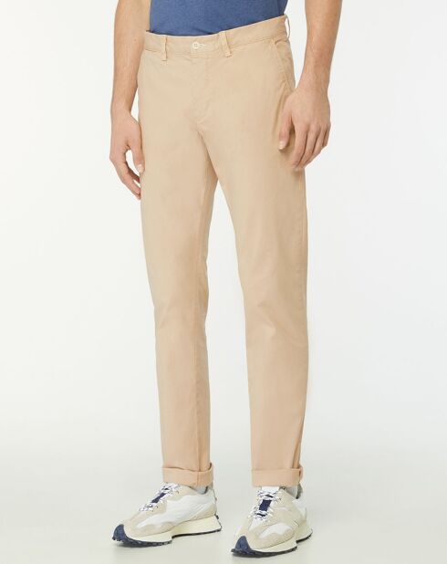 Pantalon chino Lou beige