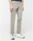 Pantalon Chino Slim Fit Texturé gris