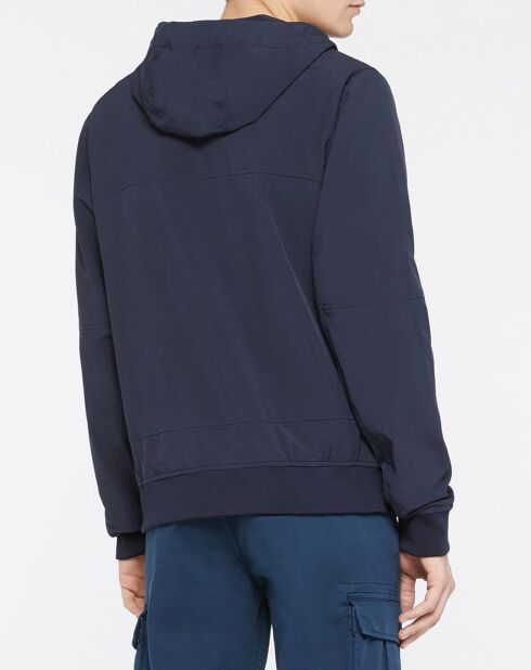 Blouson court Softshell bleu marine