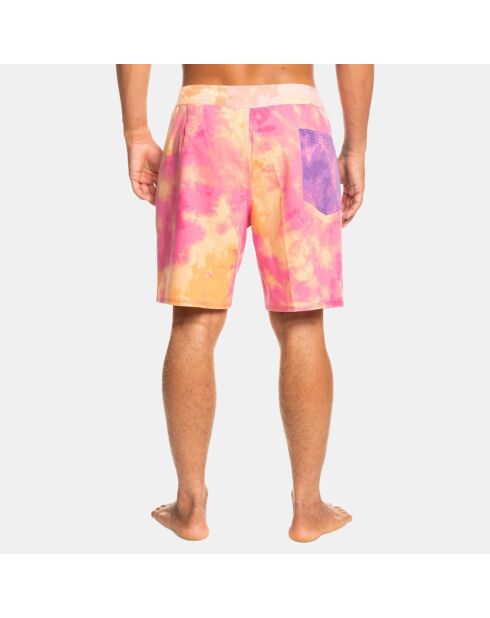 Surfsilk Acid Wash 18 pinke Badeshorts