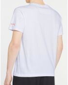 T-Shirt Logo Aston Martin Racing blanc