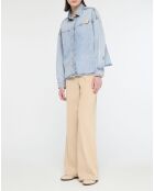 Veste en Jean Oversize bleu clair