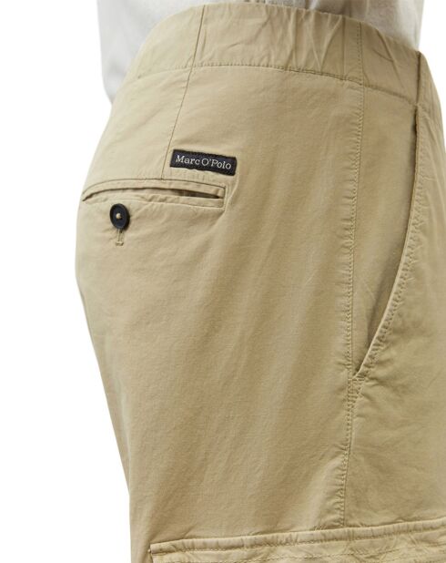 Pantalon cargo Belsbo kaki clair
