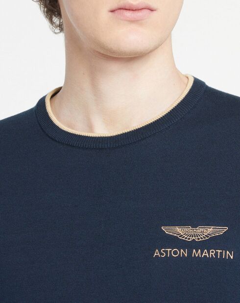 Sweat Aston Martin Racing bleu marine