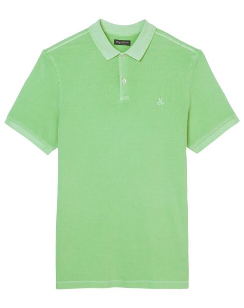 Polo manches courtes Piqué Sf vert fluo