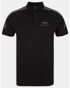 Polo Regular Fit Galon Aston Martin Racing noir