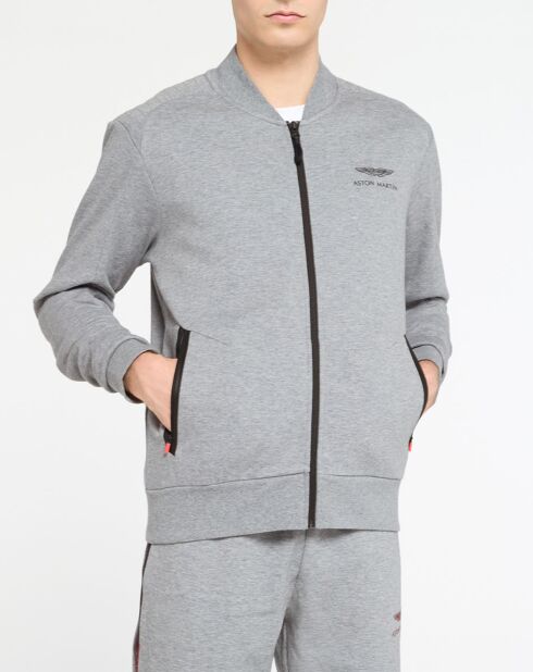 Sweat Motard Aston Martin Racing gris clair