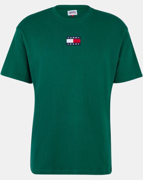 T-Shirt Tommy Badge vert sapin
