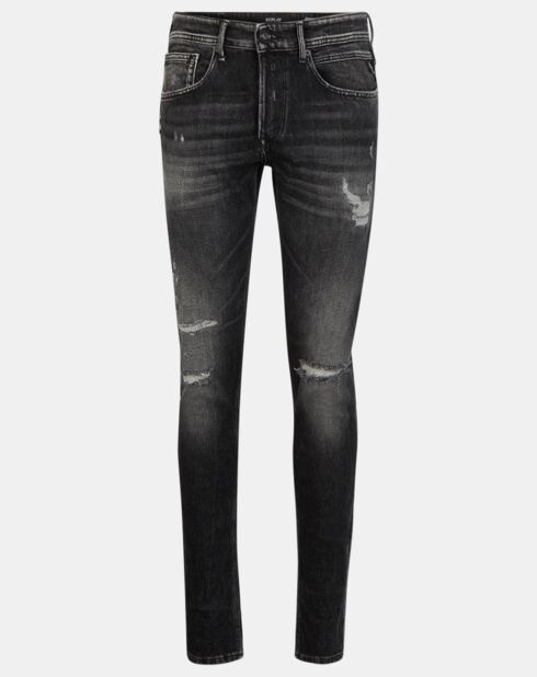 Jean Replay Broken Edge gris foncé