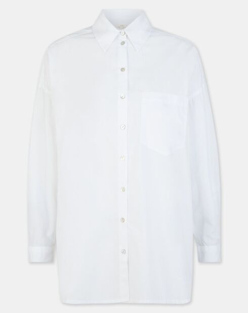 Chemise Sakura blanche