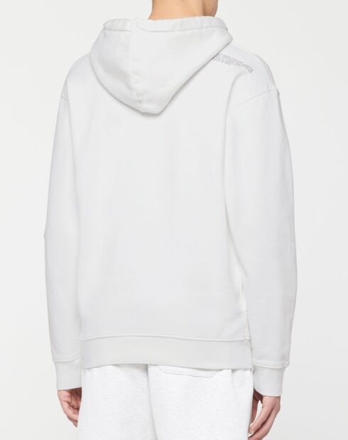 Felpa Chalk Logo Down bianca