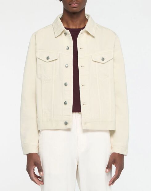 Veste denim Sacha écrue