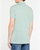 Polo Regular Fit Jersey vert clair
