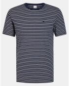 Blauw/wit matrozenshirt