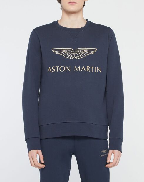 Sweat Aston Martin Racing bleu marine